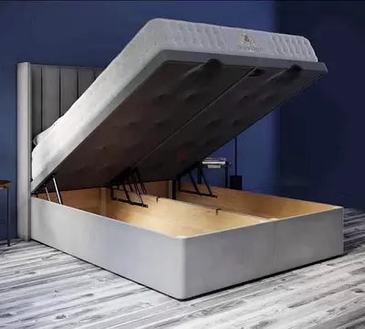King Size Brand New Fully Customisable Hydraulic Storage Bedf