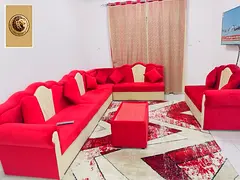 Luxury furnished apartment, one bedroom and living room, balcony, two bathrooms, bills and internet