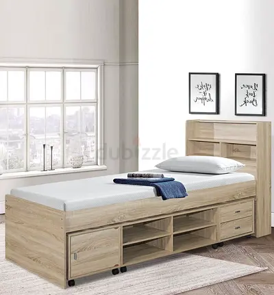 Single Bed with Storage