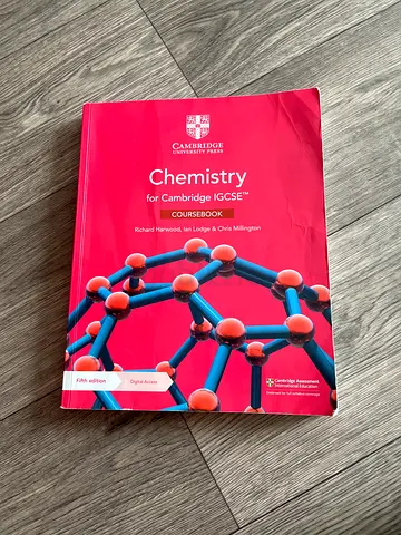 My Chemistry for Cambridge IGCSE Coursebook (Cambridge University Press) — used