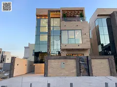 Villa for sale in Al Helio, Ajman | 6 master bedrooms | At a great price, negotiable | Close to serv