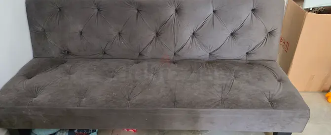 Comfortable Gray Sofa cum Bed