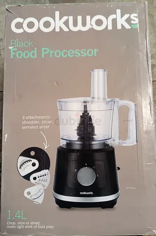 Cookworks Black Food Processor