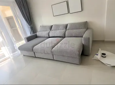 IKEA Esklstuna L Shape Sofa Gray Good Condition
