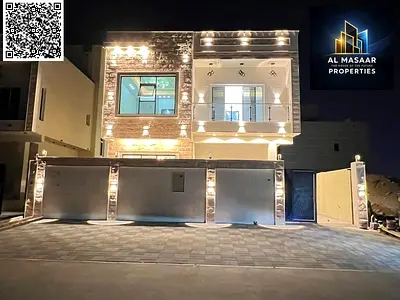 فيلا طابقين ورووف 6 غرف ماستر بسعر شامل رسوم التسجيل و التملك فى موقع مميز خلف حديقة الحميدية مع تملك الحر