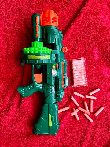 Semi Automatic Toy Nerf Gun