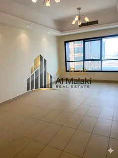 Luxury sea view 1-bedroom apartment (one bedroom and a living room) for rent in Al Majaz 3 (Al Qasba