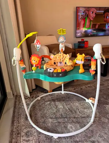 Fisher-Price Leaping Leopard Jumperoo with Lights and Sounds