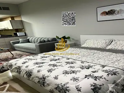فرصة سكن مميزة استوديو مفروش في النعيمية تاور C بعجمان شامل الفواتير والباركن