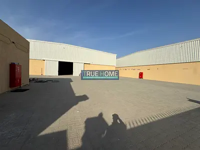 Warehouse with Yard for Rent – Al Sajaah Industrial Area