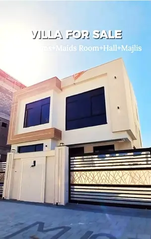For Sale – Luxury G+2 Villa in Helio 2, Ajman – Exceptional Deal! ..🛏 6 Master Bedrooms 🛁 6 Bathrooms 🧹 Maid’s Room 🛋 Luxurious Majlis + Comforta