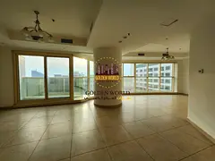 3BR apartment in Al Majaz 3, city view, parking &amp; gym, maid room, 4 baths, free AC, AED 80K, pay