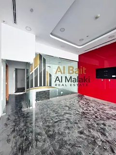 Office for annual rent (suitable for a business center) Area: Al Majaz 3, first row on the Corniche