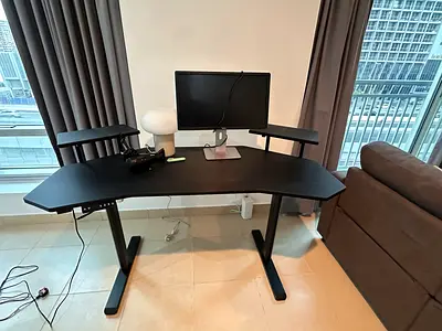 Black Desk with chair