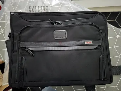 TUMI Alpha Black Briefcase (Brand New)