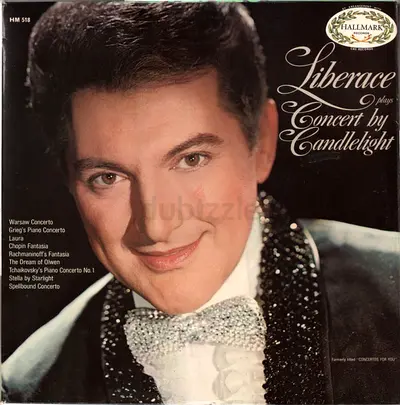 My vintage Liberace — Concert by Candlelight (Vinyl LP)