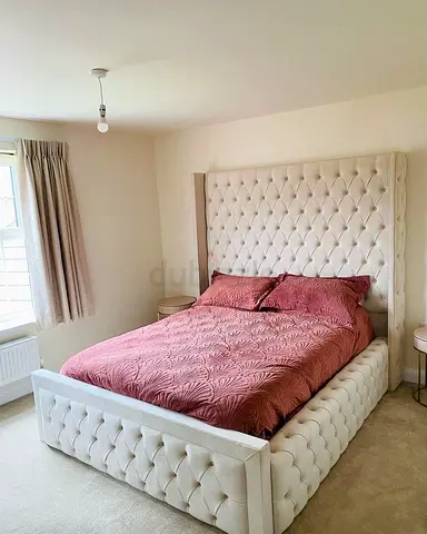 Luxurious Design Brand New Fully Custom King Size Bed,Hydraulic Storage Can be Installed