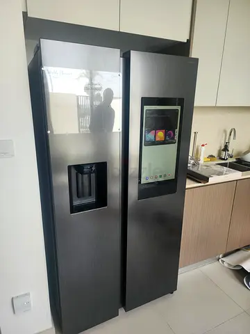 Samsung Bespoke Refrigerator Freezer Al With Samart Tv Ice maker water filter