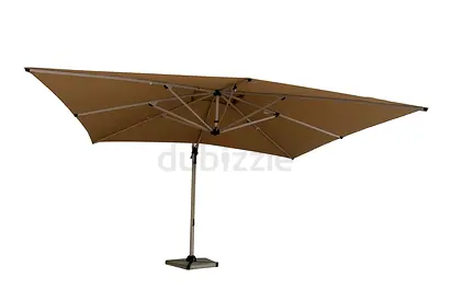 Outdoor Sun Shade Umbrella with 110kg marble wheel base