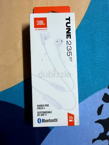 JBL Tune 235BT Bluetooth in-ear headphones - white, brand new  not used just open