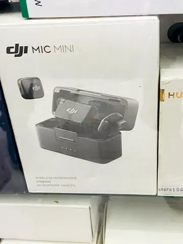 Boxed DJI Mic Mini wireless microphone set