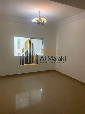 One bedroom and living room for annual rent in Al Taawun, near the Dubai exit, 37,000