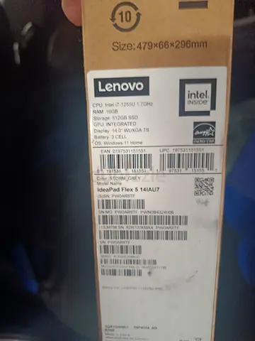 NEW LENOVO FLEX 5 i7 (12GEN) 2 IN 1