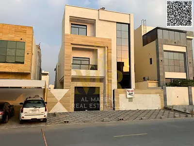Luxury villa for sale in Al Yasmin - Elegant design featuring 7 spacious bedrooms and ultra-luxurious finishes in a quiet and strategic location in Aj