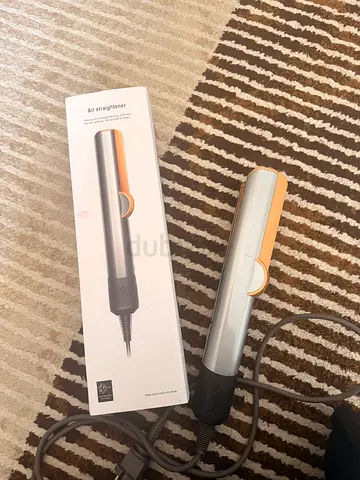 Air straightener iron for wet and dry hair