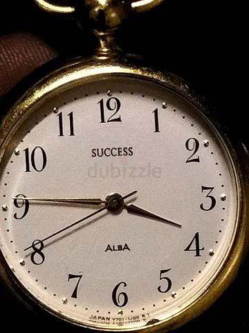 Alba japanese vintage quartz pocket watch