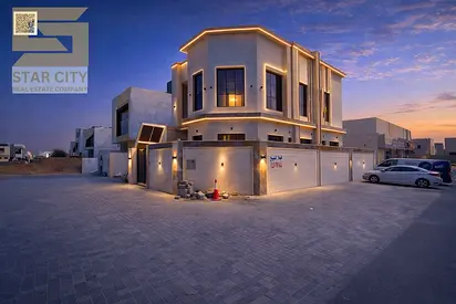 🔥 Corner villa for sale in Al Zahia – large setback and luxurious design 🔥