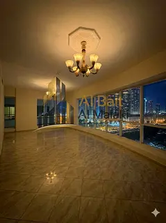 Luxury fantastic view 3-bedroom apartment (three bedroom and a big living room) for rent in Al Majaz