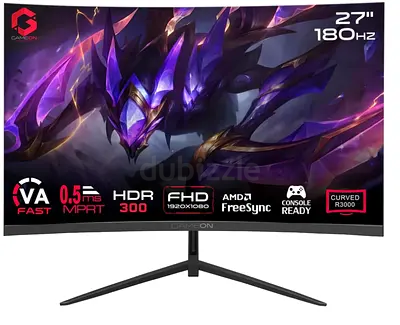 GAMEON 27” Curved Gaming Monitor, GOC27F180VA - 1 Year Warranty