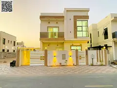 Modern villa with a price including electricity and water, negotiable