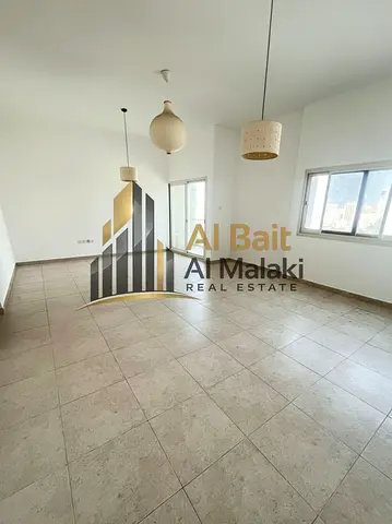 Three bedrooms and a living room in Al Majaz 3 Open and beautiful view With a balcony Spacious area Master bedroom with computer Stone walls Maid's ro