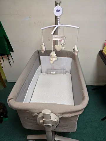 Baby Bassinet with Stand  Hanging Toys