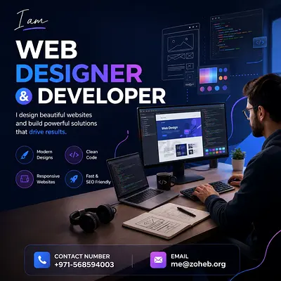 I will design Your Website or Make Web App