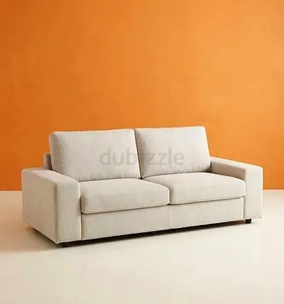 VIMLE Beige Modern 2-Seater SOFA BED in Good Condition