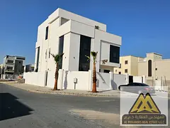 Luxury Villa for Sale in Al Zahya, Ajman | 3 Floors | 7 Master Bedrooms | Elevator | Corner Plot | P