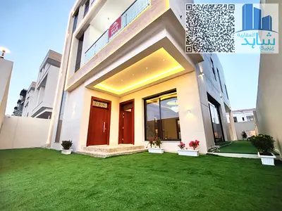 **07 غرف نوم رئيسية***فيلا جيدة مع مسبح** للإيجار***الياسمين***عجمان