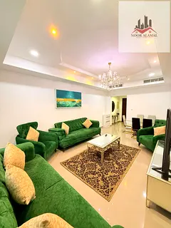 Sharjah, Al Khan, Beach Tower 1, fully furnished apartment with hotel-style furnishings, first occup