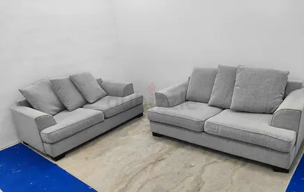 The One Brand 4 seater sofa light grey