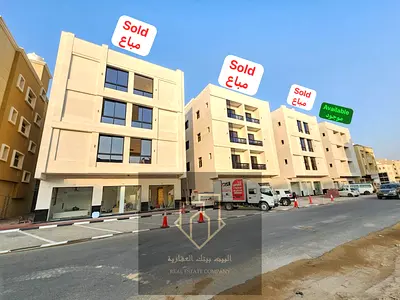 For sale: A new building directly from the owner in the Alia area. Residential, commercial, ground floor + 3 floors. *Land area: 2,755 sq ft. *Build