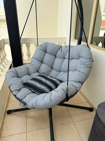 Cozy Hanging Chair with Cushions