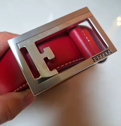 Original Ferrari leather belt