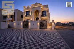 Luxury classic villa for sale – elegant design and spacious areas – registration fees and air co