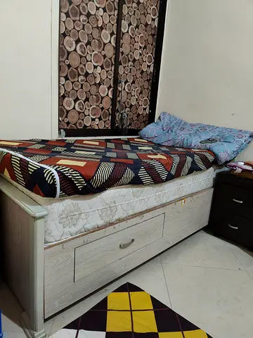 Comfortable Bed with Storage two peices 450/per piece