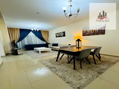 الشارقه التعاون شقه غرفه  وصاله ومطبخ وحمام وبلكونه