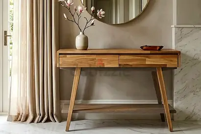 Modern west elm console 120x40 height 86 cm