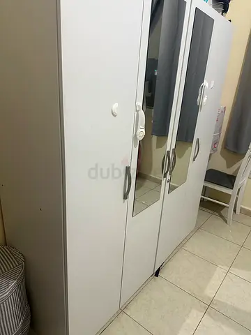 White Wardrobe with Mirrors